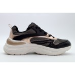 Skechers Metallic Soiree Sneakers Μαύρα, Χρυσά, Λευκά