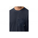 Jack Wolfskin Pocket Karana Ανδρικό Κοντομάνικο T-Shirt