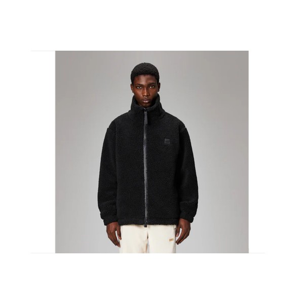 Rains Kofu Fleece Jacket T2 Ζακέτα Sherpa Ανδρική (19940 BLACK)