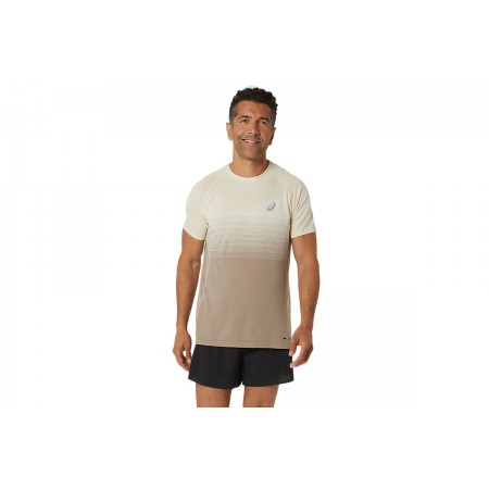 Asics Seamless SS Top Ανδρικό Κοντομάνικο Αθλητικό T-Shirt