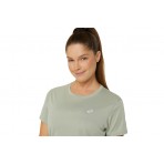 Asics Core SS Γυναικείο Κοντομάνικο T-Shirt Φυστικί