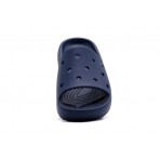 Crocs Classic Slide V2 Ανδρικές Παντόφλες Μπλε Σκούρες