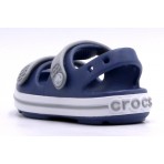 Crocs Crockband Cruiser Βρεφικά Σανδάλια Μπλε, Γκρι