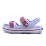 Crocs Crockband Cruiser Βρεφικά Σανδάλια Σιέλ, Κεραμιδί