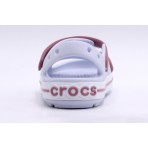 Crocs Crockband Cruiser Βρεφικά Σανδάλια Σιέλ, Κεραμιδί