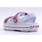 Crocs Crockband Cruiser Βρεφικά Σανδάλια Σιέλ, Κεραμιδί