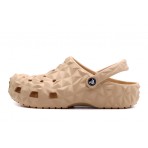 Crocs Classic Geometric Clog Σαμπό Μπεζ