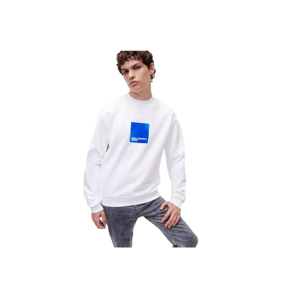 Karl Lagerfeld Regular Logo Sweat Μπλούζα Με Λαιμόκοψη Ανδρική (231D1804 J109)