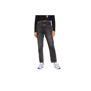 Karl Lagerfeld Hr Tapered Monogram Denim Παντελόνι Τζιν Γυναικείο (236J1111 J215)