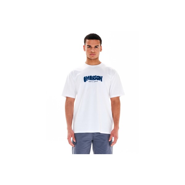 Emerson T-Shirt Ανδρικό (241.EM33.05 WHITE)