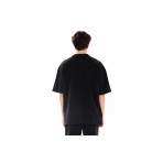 Emerson Ανδρικό Κοντομάνικο Oversized T-Shirt Μαύρο