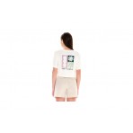 Emerson Crop Top Κοντομάνικο Γυναικείο (241.EW33.35 OFF WHITE)