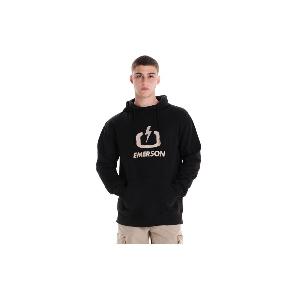 Emerson Hoodie Ανδρικό (242.EM20.01 BLACK)