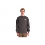 Emerson Classic Crew Neck Ανδρική Μακρυμάνικη Μπλούζα Χακί