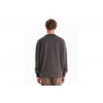 Emerson Classic Crew Neck Ανδρική Μακρυμάνικη Μπλούζα Χακί