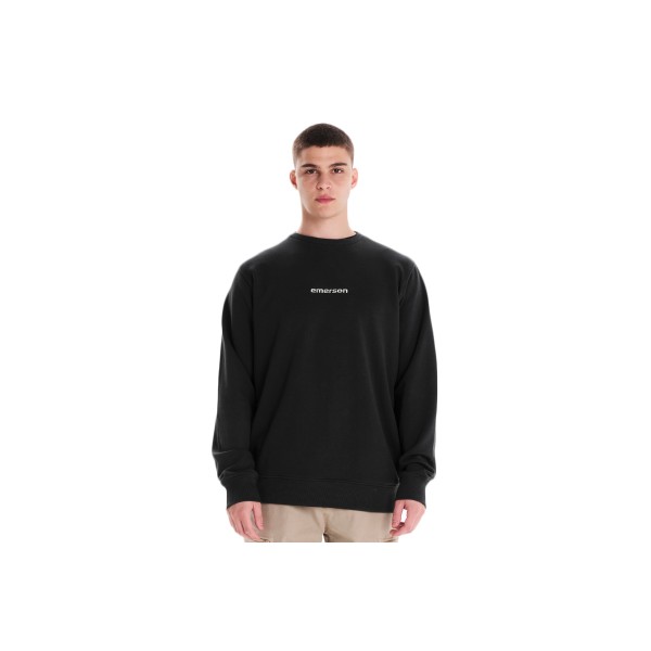 Emerson Classic Crew Neck Μπλούζα Με Λαιμόκοψη Ανδρική (242.EM20.51 FOREST)