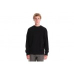 Emerson Classic Crew Neck Ανδρική Μακρυμάνικη Μπλούζα Μαύρη