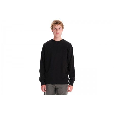 Emerson Classic Crew Neck Ανδρική Μακρυμάνικη Μπλούζα Μαύρη