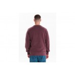 Emerson Classic Crew Neck Ανδρική Μακρυμάνικη Μπλούζα Μωβ