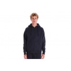 Emerson Full Zip Ανδρική Ζακέτα Με Κουκούλα Μπλε Σκούρα