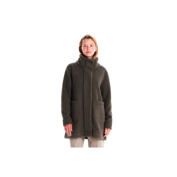 Emerson Παλτό Sherpa Γυναικείο (242.EW174.47 OLIVE)