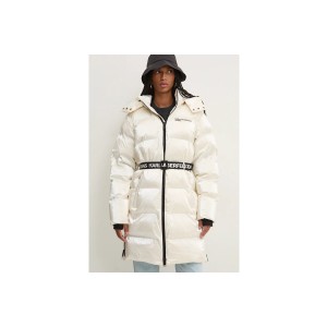 Karl Lagerfeld Long Belted Μπουφάν Puffer Γυναικείο (246J1506 J135)