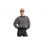 Karl Lagerfeld Regular Monogram Sweater Μπλούζα Με Λαιμόκοψη Γυναικεία (246J1803 J188)