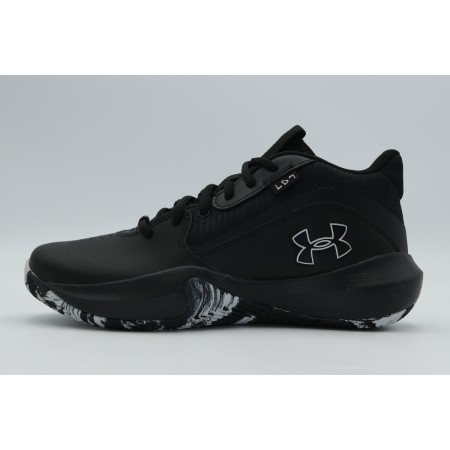 Under Armour Lockdown 7 Μπασκετικά Παπούτσια Μαύρα