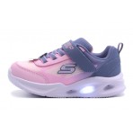 Skechers Ombre Deluxe Βρεφικά Παπούτσια Ροζ, Γκρι, Λευκά