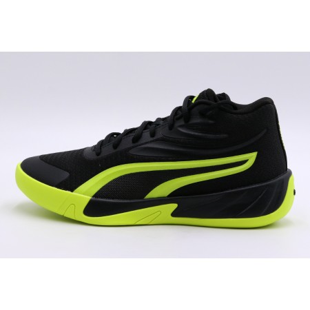 Puma Court Pro Ανδρικά Μπασκετικά Παπούτσια Μαύρα, Κίτρινα