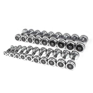 Real-Motion Αλτήρες Χρωμίου - Chromed Dumbbells 8Kg (362 49832)