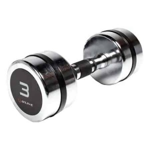 Real-Motion Αλτήρες Χρωμίου - Chromed Dumbbells 3Kg (362 49942)