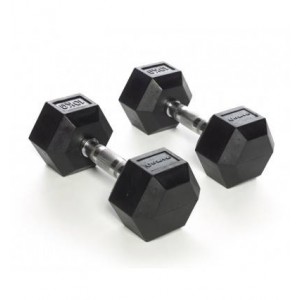 Real-Motion Αλτήρες Εξάγωνοι - Hex Dumbbells Ζεύγη 1Kg (362 50287)