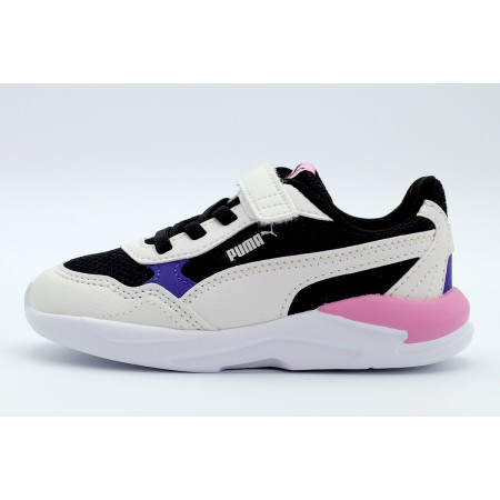 Puma X-Ray Speed Lite Βρεφικά Sneakers Λευκά, Μαύρα, Φούξια, Μπλε