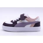 Puma Caven 2.0 Block Βρεφικά Sneakers Μωβ, Λευκά, Λιλά