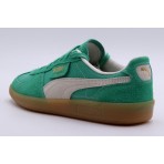 Puma Palermo Vintage Unisex Sneakers Πράσινα, Λευκά, Καφέ