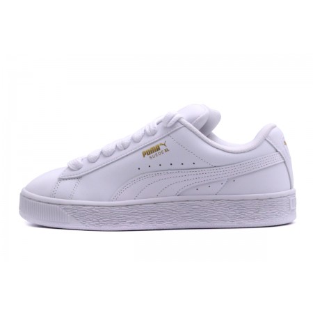 Puma Suede XL Leather Sneakers Λευκά