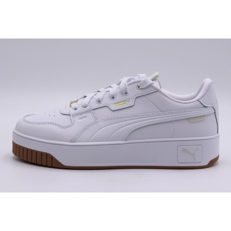 Puma Carina Street Lux Γυναικεία Sneakers Λευκά