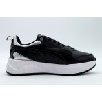 Puma R78 Disrupt Metallic Dream Sneakers Μαύρα, Ασημί, Λευκά