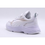 Puma Cassia Lux Γυναικεία Sneakers Λευκά, Μπεζ