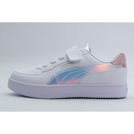 Puma Caven 2.0 Holo Βρεφικά Sneakers Λευκά, Ροζ