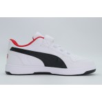 Puma Reb-L Ac+Ps Παιδικά Sneakers Λευκά, Μαύρα, Κόκκινα