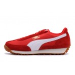 Puma Easy Rider Vintage Ανδρικά Sneakers Κόκκινα, Λευκά