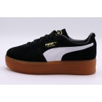 Puma Palermo Elevata Γυναικεία Sneakers Μαύρα, Λευκά