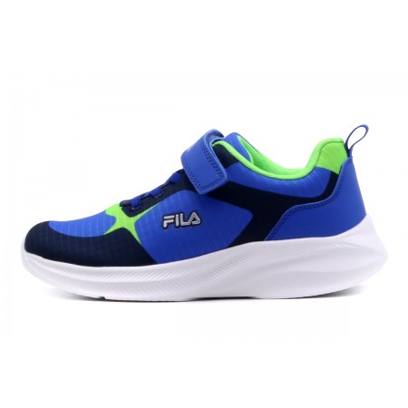 Fila Abel V Παιδικά Sneakers Μπλε, Μπλε Σκούρα, Λαχανί, Λευκά