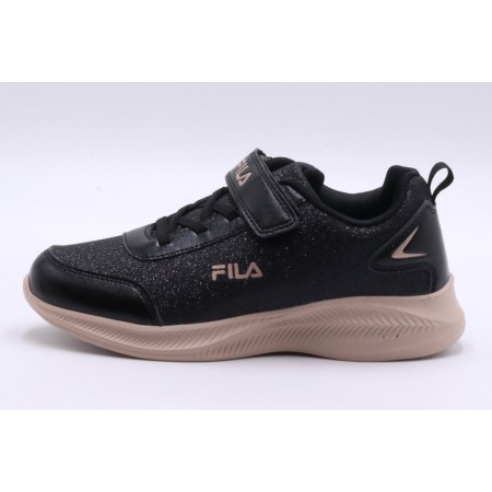 Fila Memory Strass 3 V Παιδικά Sneakers Μαύρα, Ροζ