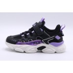 Fila Memory Spinel 3 V Παιδικά Sneakers Μαύρα, Μωβ, Λευκά