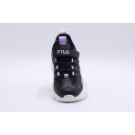 Fila Memory Spinel 3 V Παιδικά Sneakers Μαύρα, Μωβ, Λευκά