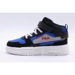 Fila Memory Ayo 3 V Παιδικά Sneakers Μαύρα, Μπλε, Γκρι, Λευκά