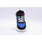 Fila Memory Ayo 3 V Παιδικά Sneakers Μαύρα, Μπλε, Γκρι, Λευκά